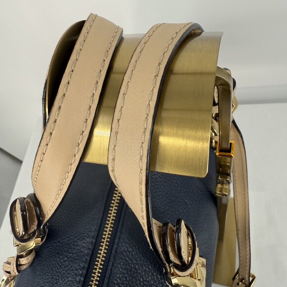 MICHAEL KORS Greyson Med Satchel and BRAND NEW Wallet Set in Blue - Picture 5 of 12